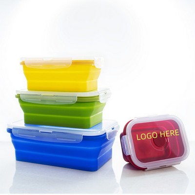 Collapsible Lunch Box with Lid