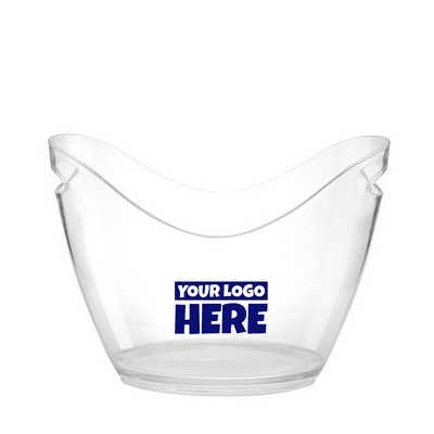 Clear 4L Cooler Ice Bucket