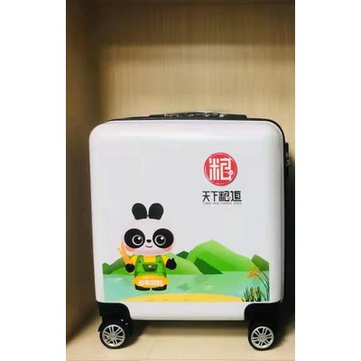 18" Boarding Luggage Case Multifunctional Traveling Storage Suitcase