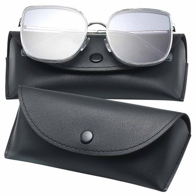 Portable PU Leather Glasses Case