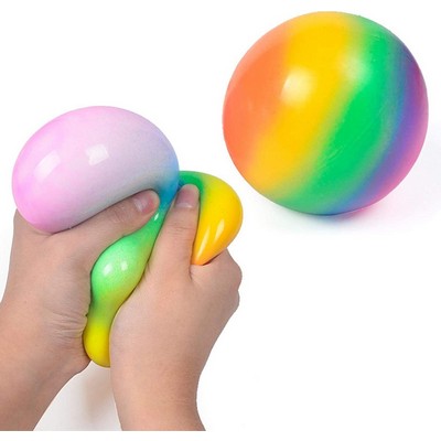 Rainbow Stress Relief Ball Sensory Fidget Toy