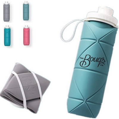 Collapsible Silicone Water Bottle