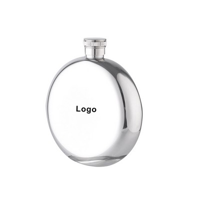 5oz Portable Round Hip Flask Wine Bottle