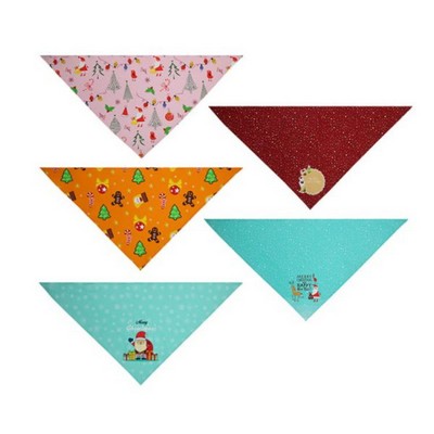 Pet Bandanna Medium Sublimation Polyester Full Color