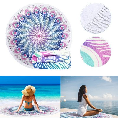 Round Beach Towel