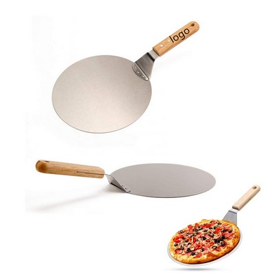 Stainless Steel Pizza Spatula With Wood Handle