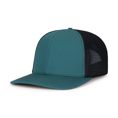 Contrast Stitch Trucker PacFlex Snapback Cap