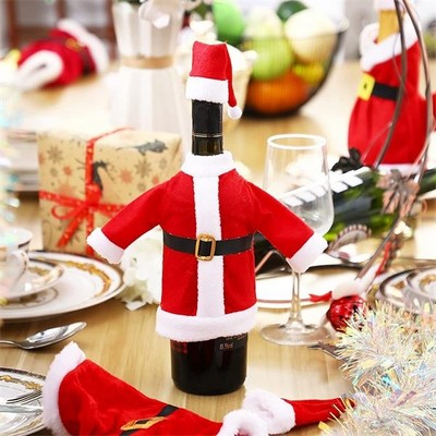 Christmas Wine Bottle Cover