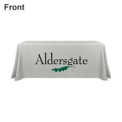 6 ft Full Color Closed Back Tablecloth