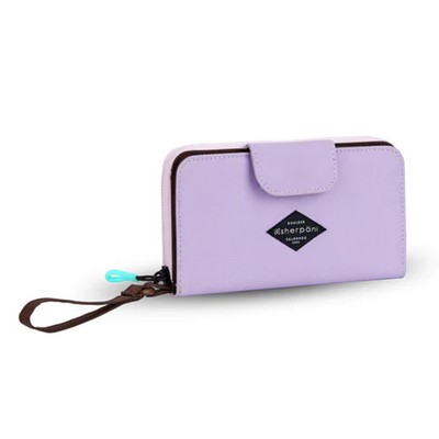 Sherpani® Tulum Long Wallet, Lavender Purple