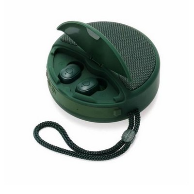 2 in 1 Portable Speaker with Earphone