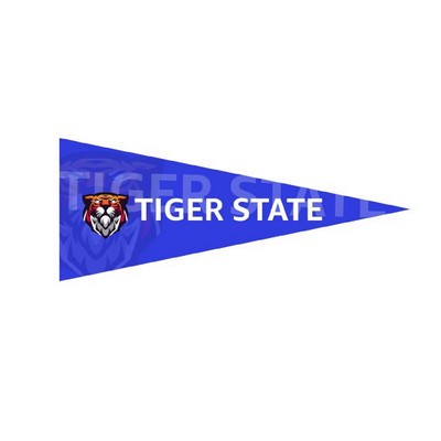 8" x 18" Full Color Felt Pennant Flag Banner