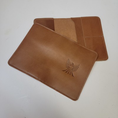 Book Jacket Style Leather Passport Cover