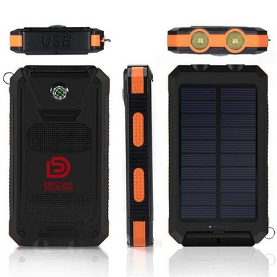 10000 mAh Solar Power Bank