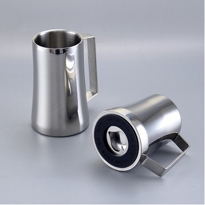 25 oz Stainless Steel Brew Mug with Opener and Handle