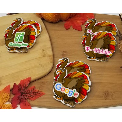 3.5" Turkey Logo Sugar Cookie