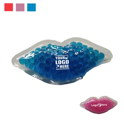 Lip Shape Gel Beads Hot/Cold Pack