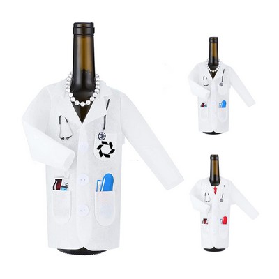 Wine Bottle Doctor Coat