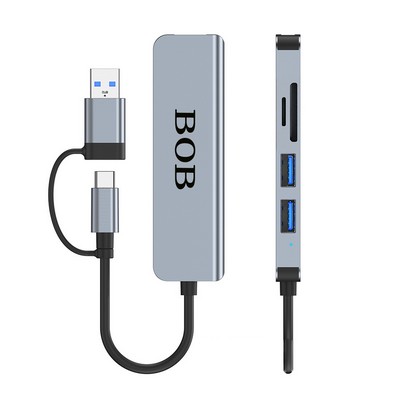 USB Hub 7-in-1 Docking Station