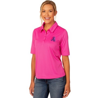 Zorrel® Ladies Boston Syntrel™ Interlock Polo Shirt