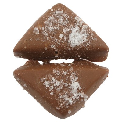 2 Piece Dark Chocolate Caramels w/Sea Salt