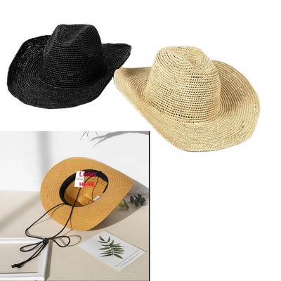 Wide Brim Summer Cowboy Hats