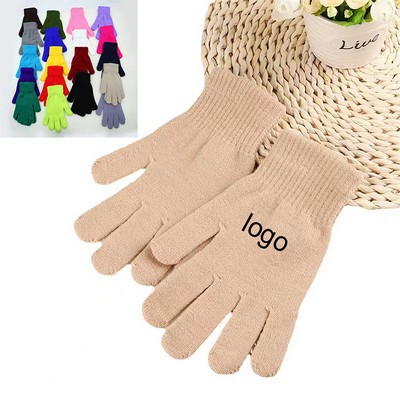 Winter Knitted Gloves