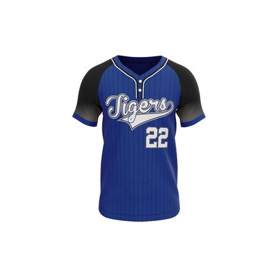 Sublimated Two Button Softball Jersey