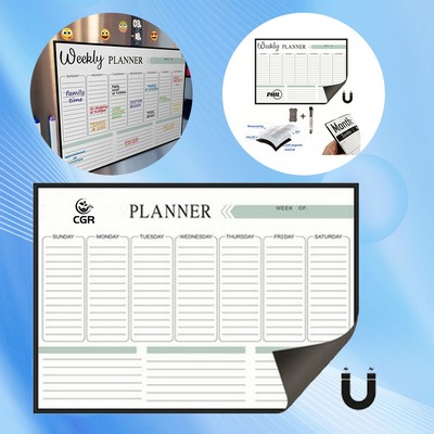 Dry Erase Magnetic Note Holder