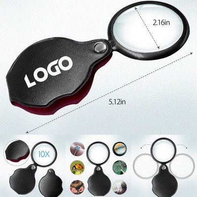 10X Small Pocket Magnify Glass