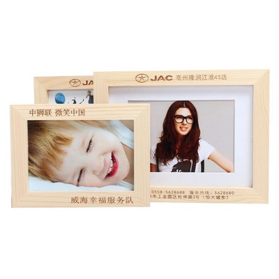 4x6 Desktop Wooden Photo Frame