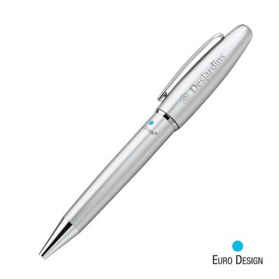 Euro Design® Rumi Executive Ballpoint Pen - Silver