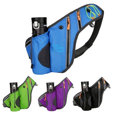 Running Waist Pack with Water Bottle Holder