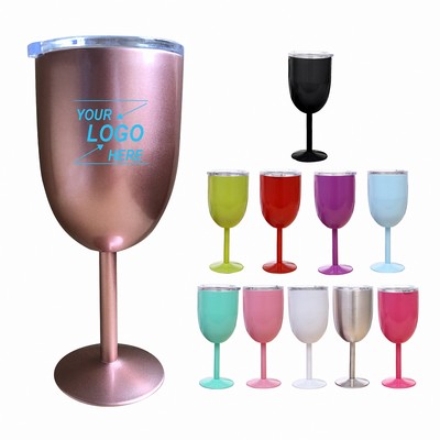 10oz Shatterproof Double-Wall Insulated Goblets