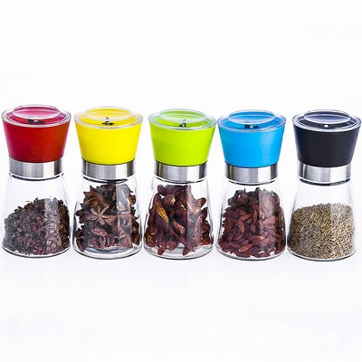 Salt and Pepper Shakers with Adjustable Coarseness