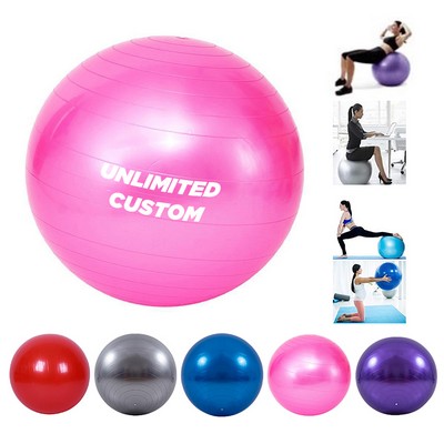 9.8Inch Yoga Ball Exercise for Balance, Stability