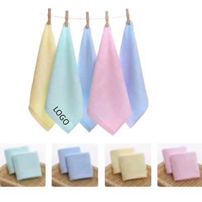 Bamboo Fiber Baby Washcloth Towel