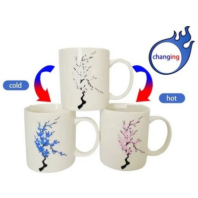 Custom Printing Sublimation Ceramic Mug Cold/Hot Drink Actitivity Color Changing Mug