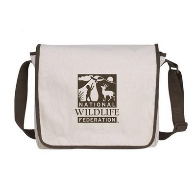 V Natural Cotton Messenger