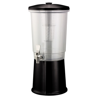 Elite Black Onyx Double-Wall Cold Beverage Dispenser