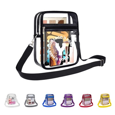 Clear Pvc Waterproof Shoulder Bag