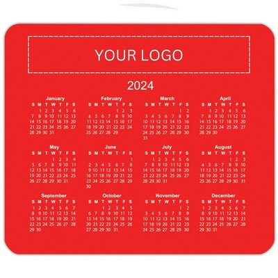 Calendar Mouse Pad