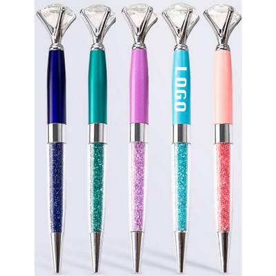 Big Diamond Crystal Stone Pen