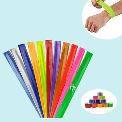 Reflective Adjustable Slap Wristband