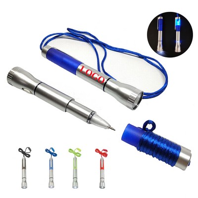 Lanyard Flashlight Pen