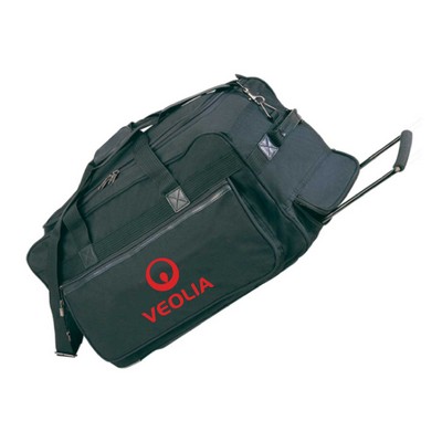 22" Rolling Duffle Bag w/Retractable Handle