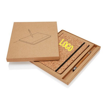 Large Notebook and Pen Gift Set