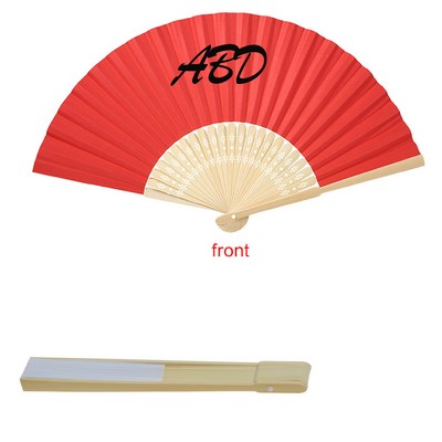 Folding Bamboo Fan