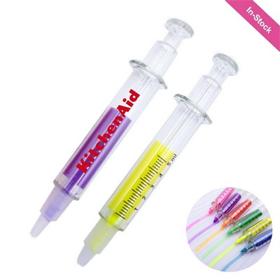 Syringe Shape Highlighter with Scale