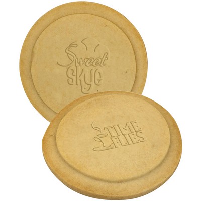 USA Made Shortbread Logo Cookie